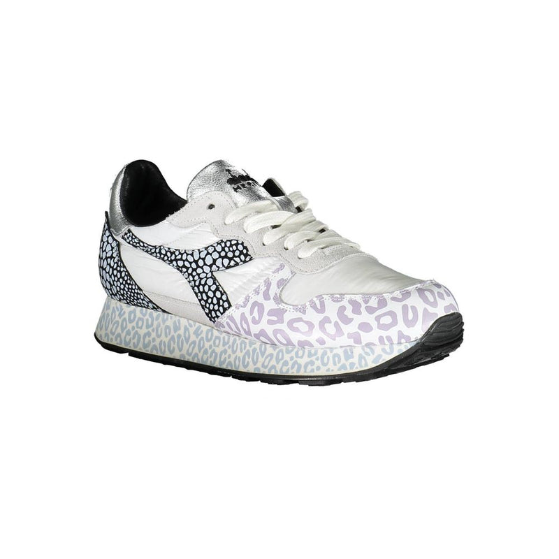 White Fabric Women Sneaker Diadora