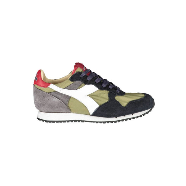Green Leather Women Sneaker Diadora