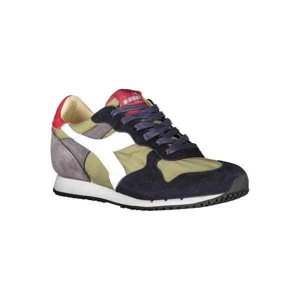 Green Leather Women Sneaker Diadora