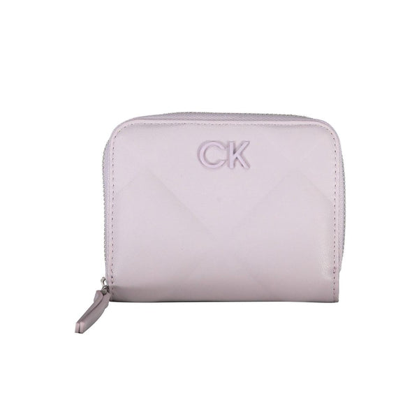 Purple Polyester Women Wallet Calvin Klein