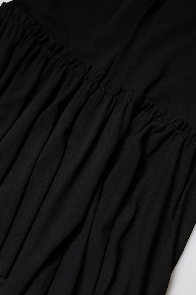 Black Mermaid Cut High Waist Midi Skirt Dolce & Gabbana