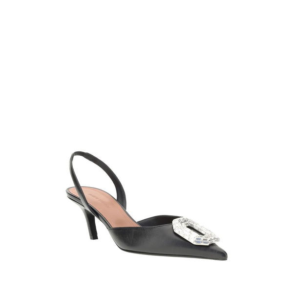 Leather slingback Pumps Amina Muaddi