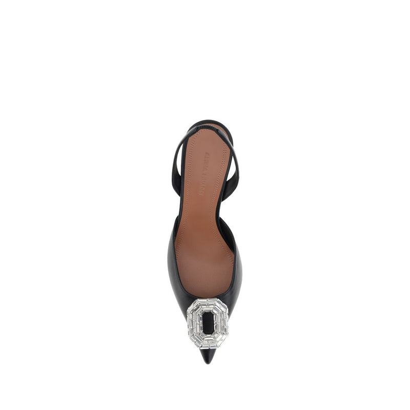 Leather slingback Pumps Amina Muaddi