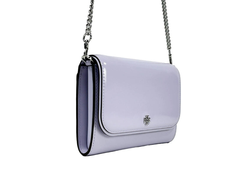 Patent Emerson Patent Chain Wallet Crossbody Bag Tory Burch