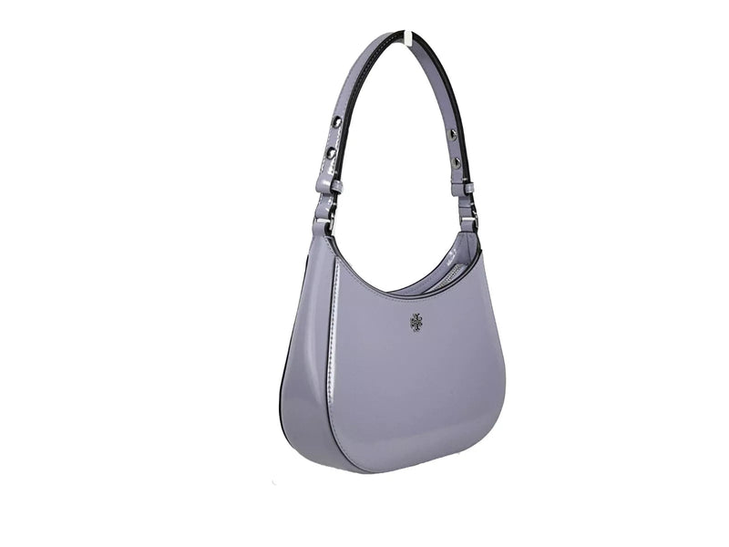 Patent Emerson Small Shoulder Bag Purse Violet Tory Burch