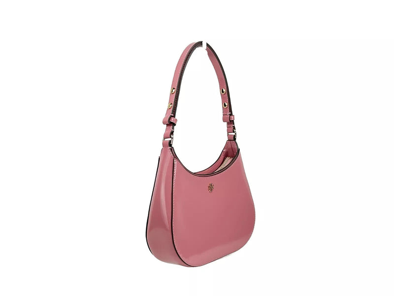 Patent Emerson Small Shoulder Bag Purse Pink Tory Burch