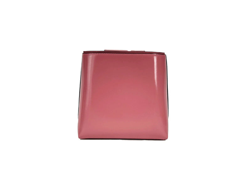 Patent Emerson Small Bucket Bag Purse Pink Tory Burch