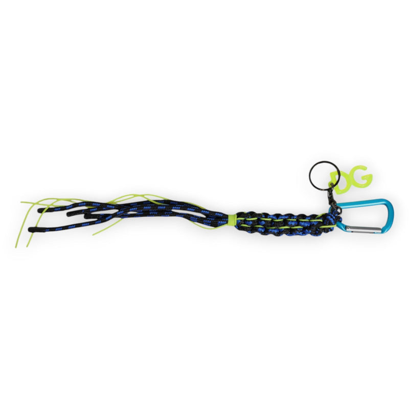 Multicolor Tape String DG Logo Keychain Polyester Keyring Dolce & Gabbana