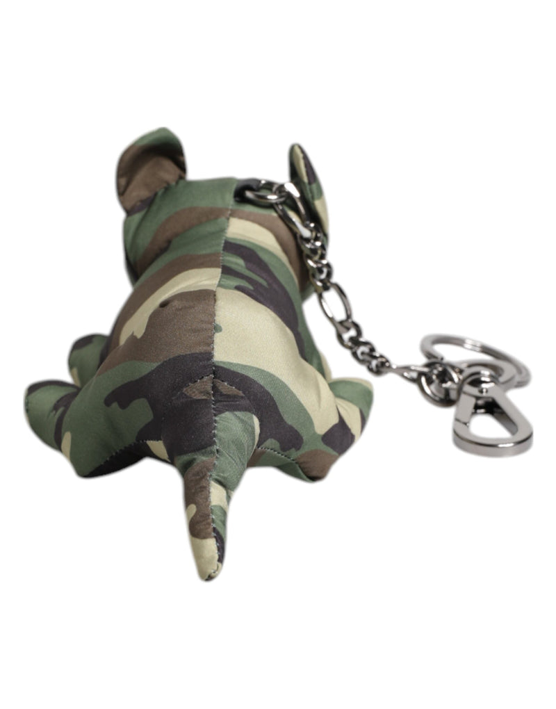 Multicolor Camouflage Animal Silhouette Keychain Keyring Dolce & Gabbana