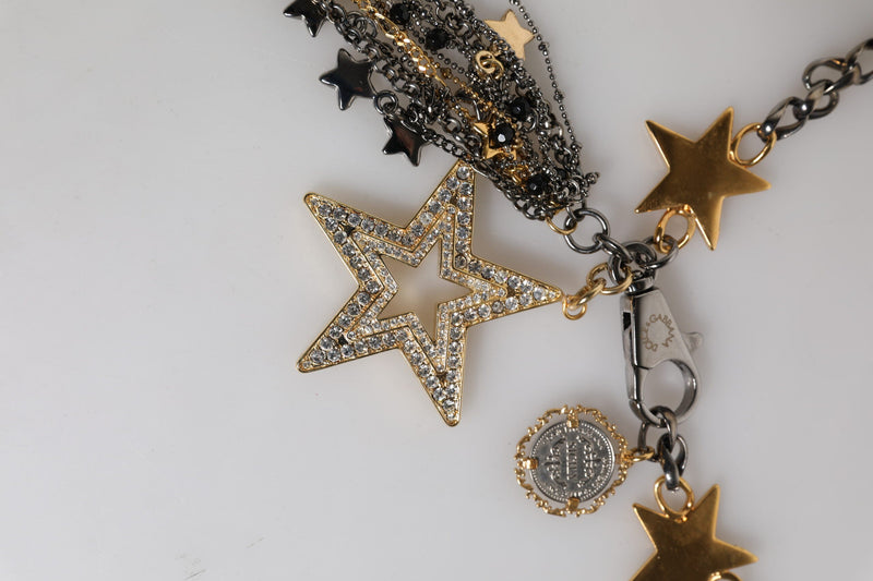Silver Gold Brass Embellished Waist Chain Belt Dolce & Gabbana