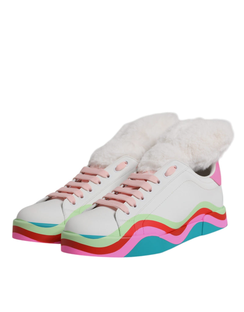 Multicolor Low Top Trainers Sneakers Shoes Dolce & Gabbana