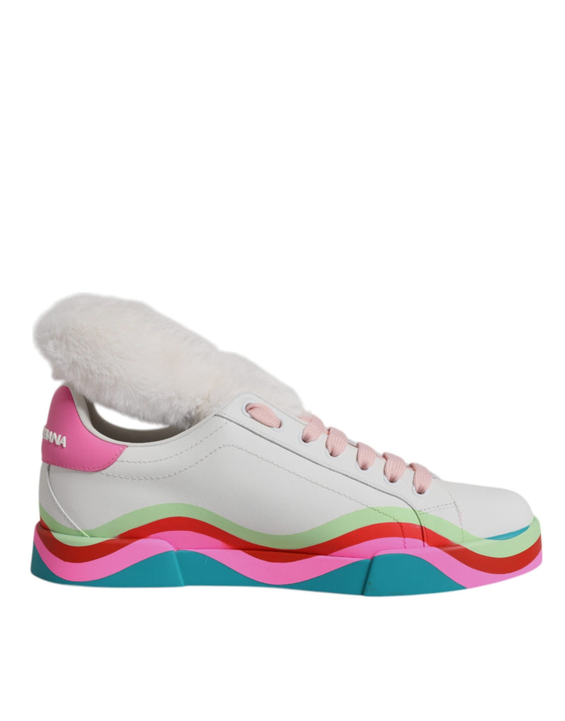Multicolor Low Top Trainers Sneakers Shoes Dolce & Gabbana