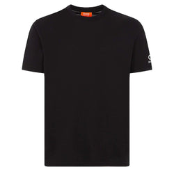 Black Cotton T-Shirt Suns