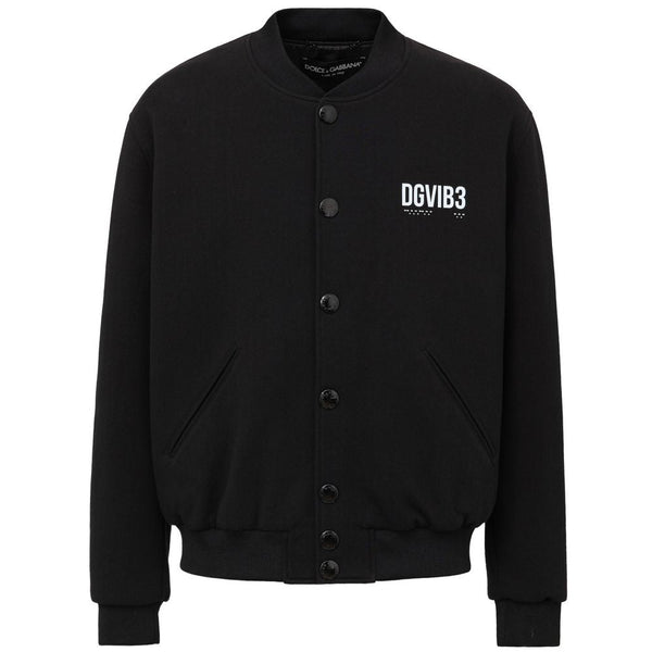 Black Viscose Jacket Dolce & Gabbana