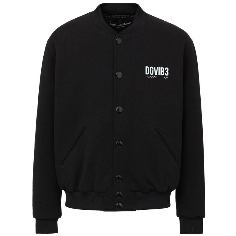Black Viscose Jacket Dolce & Gabbana