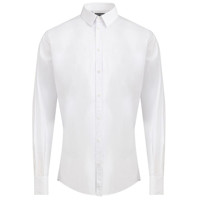 White Cotton Shirt Dolce & Gabbana