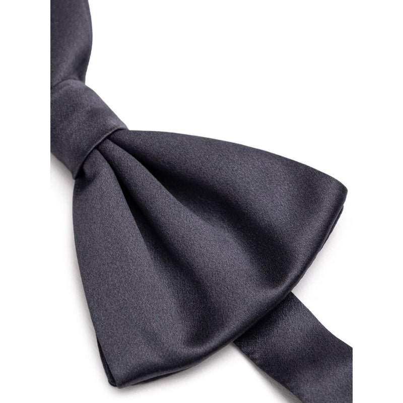 Gray Silk Ties & Bowty Dolce & Gabbana