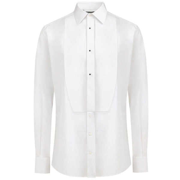 White Cotton Shirt Dolce & Gabbana