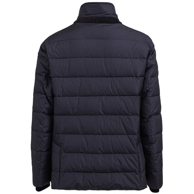 Blue Polyester Jacket Dolce & Gabbana