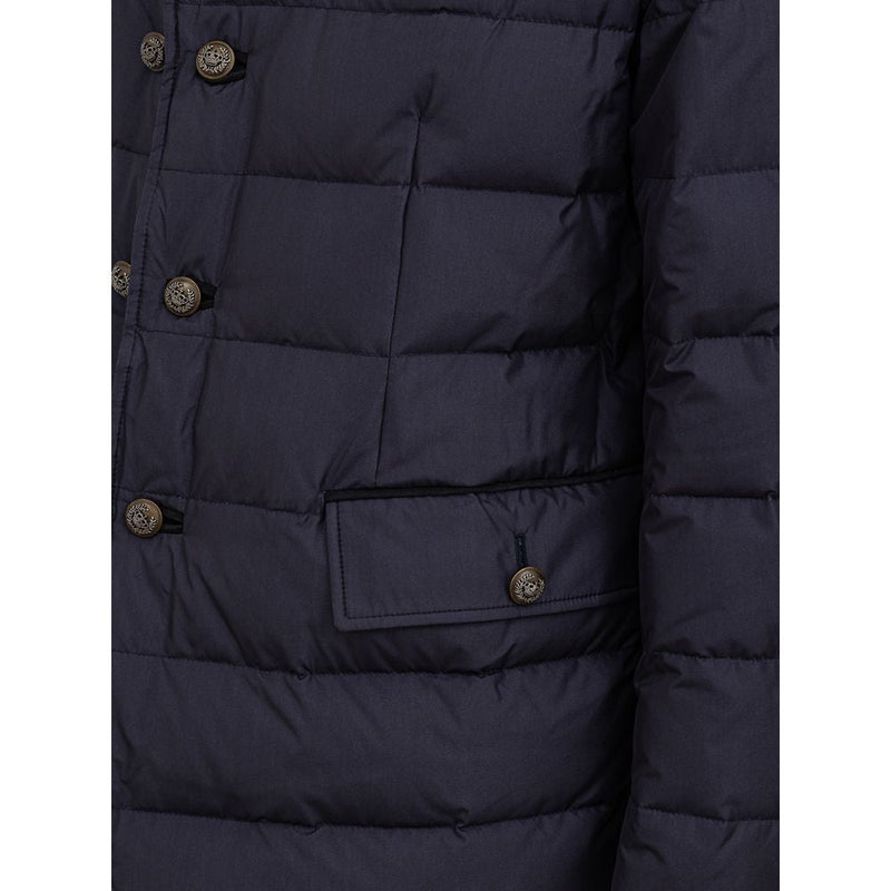 Blue Polyester Jacket Dolce & Gabbana