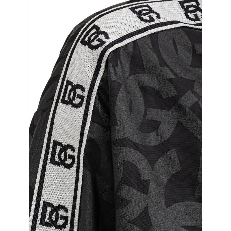Black Polyester Jacket Dolce & Gabbana