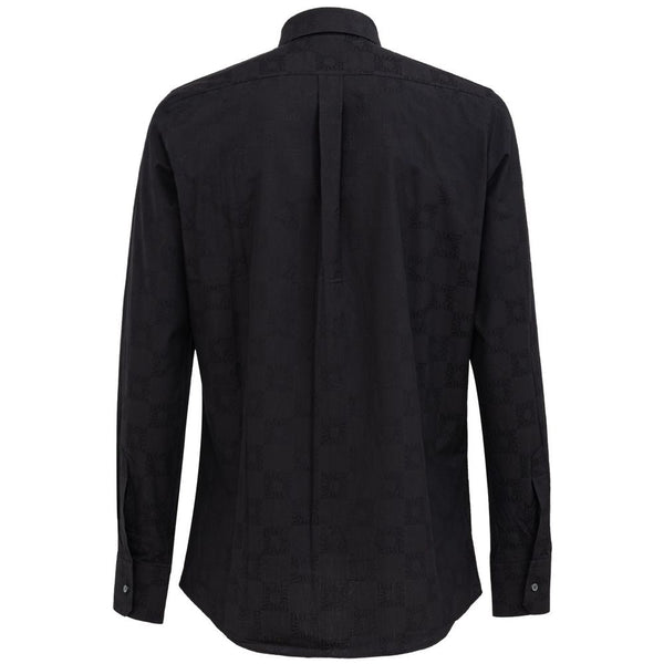 Black Cotton Shirt Dolce & Gabbana
