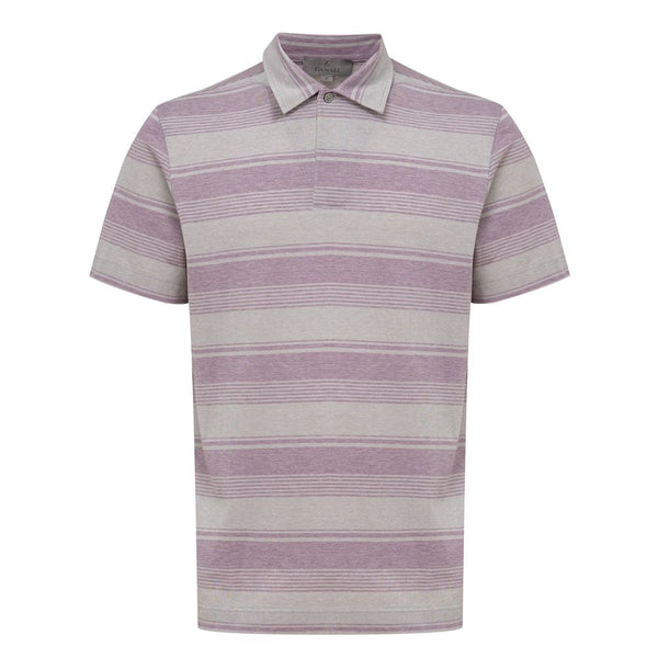 Brown Cotton Polo Shirt Canali
