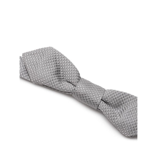 Silver Silk Ties & Bowty Dolce & Gabbana