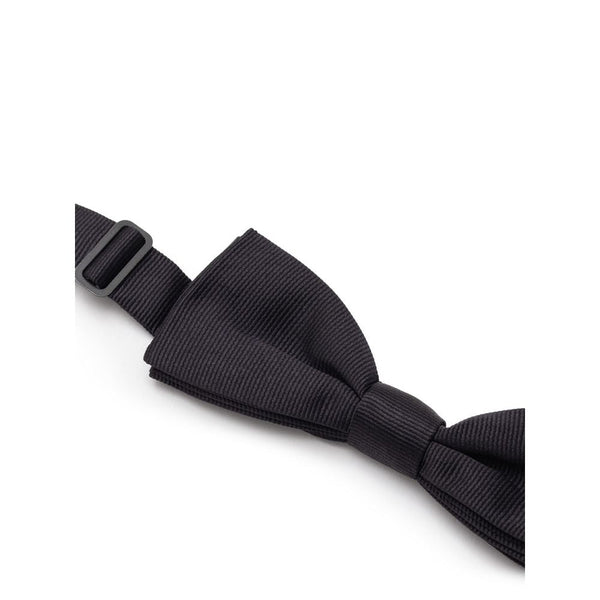 Black Silk Ties & Bowty Dolce & Gabbana