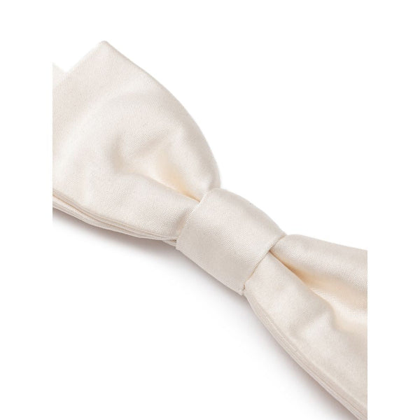 White Silk Ties & Bowty Dolce & Gabbana