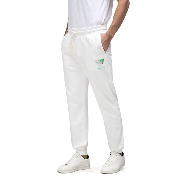 White Cotton Jeans & Pant Casablanca