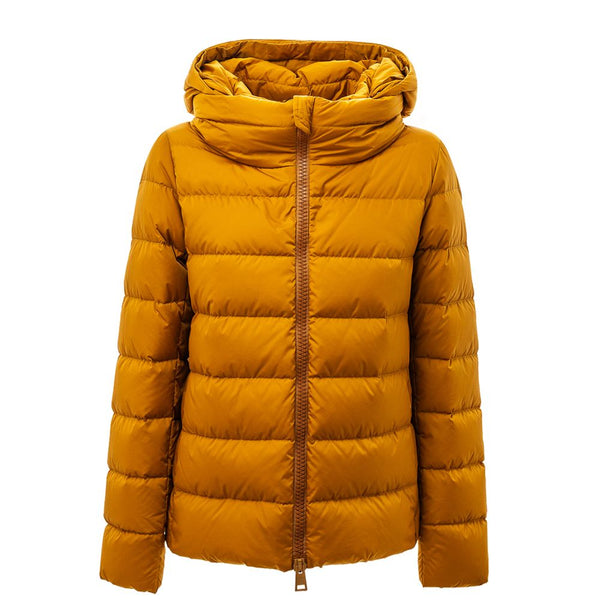 Yellow Polyamide Jackets & Coat Herno