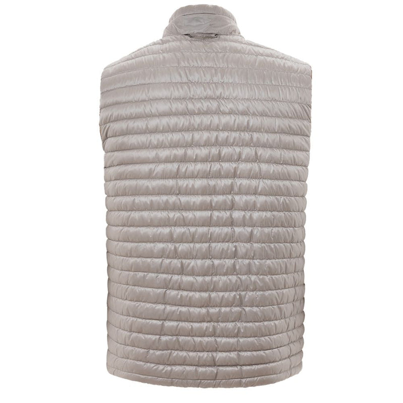 Brown Polyamide Sleveless Jacket Herno