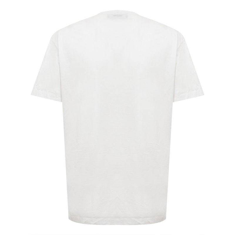 Chic White Cotton Staple Tee Dsquared²