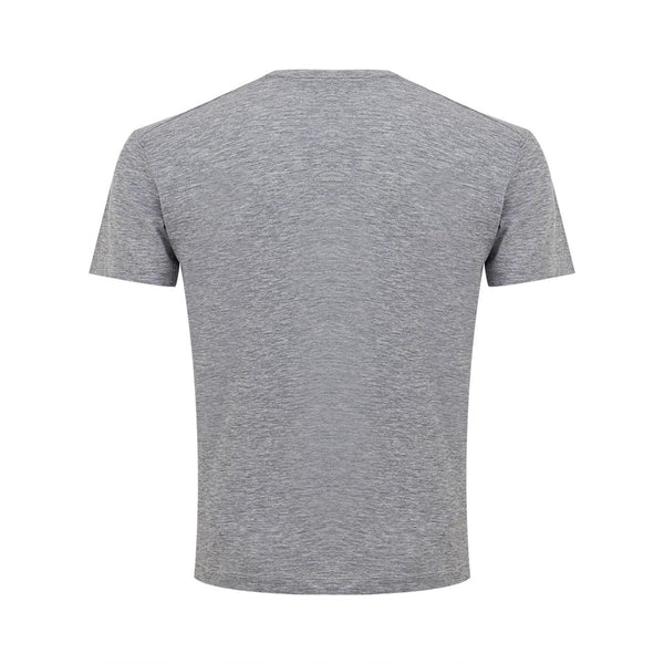 Sleek Gray Cotton Tee for Stylish Men Dsquared²