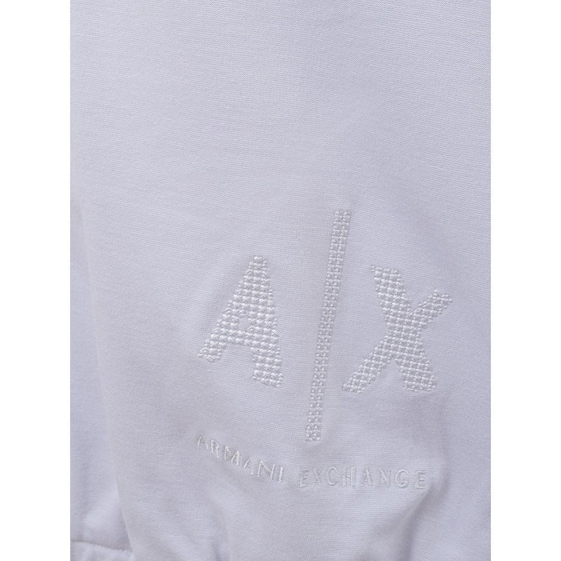 Chic White Viscose Sweater for Women Armani Exchange