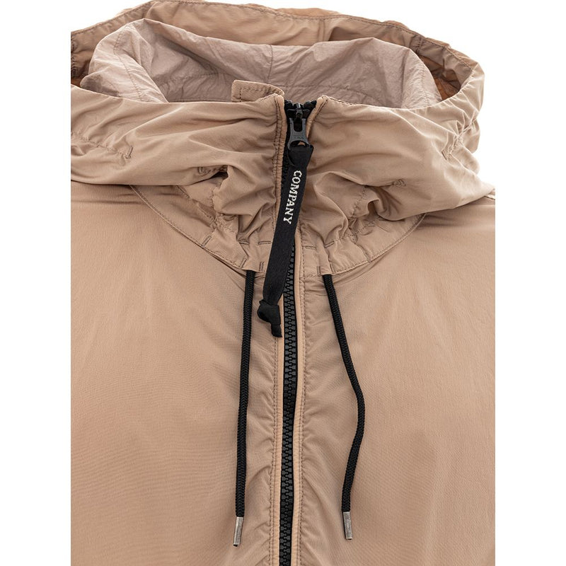 Elevated Urban Style Beige Polyamide Jacket C.P. Company