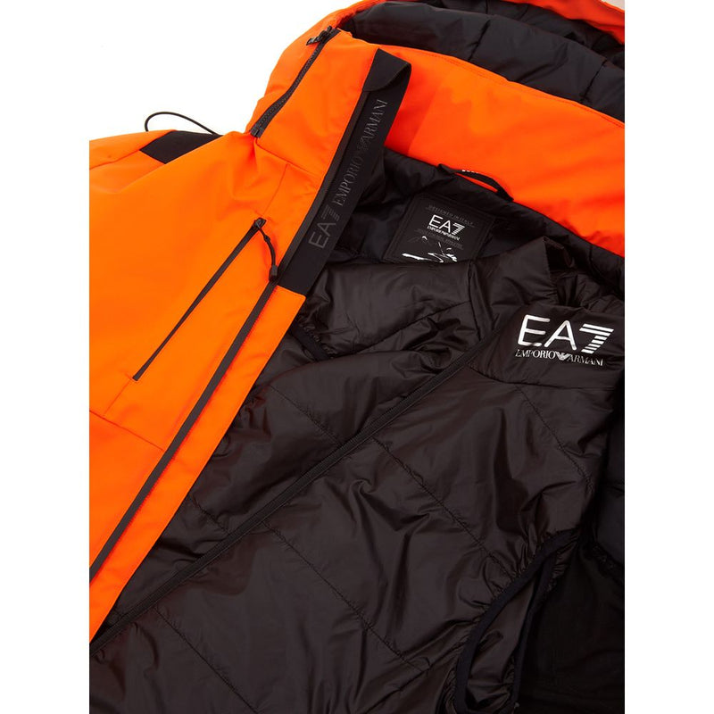 Radiant Orange EA7 Lightweight Jacket EA7 Emporio Armani