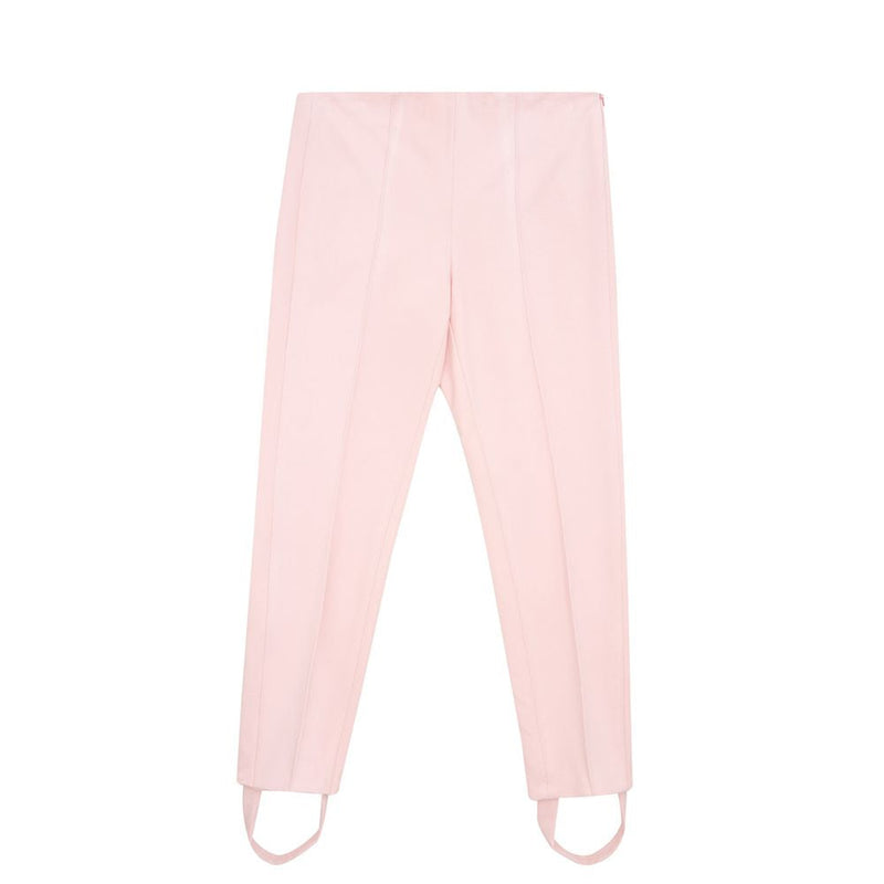 Elegant Pink Viscose Pants for Chic Style Lardini