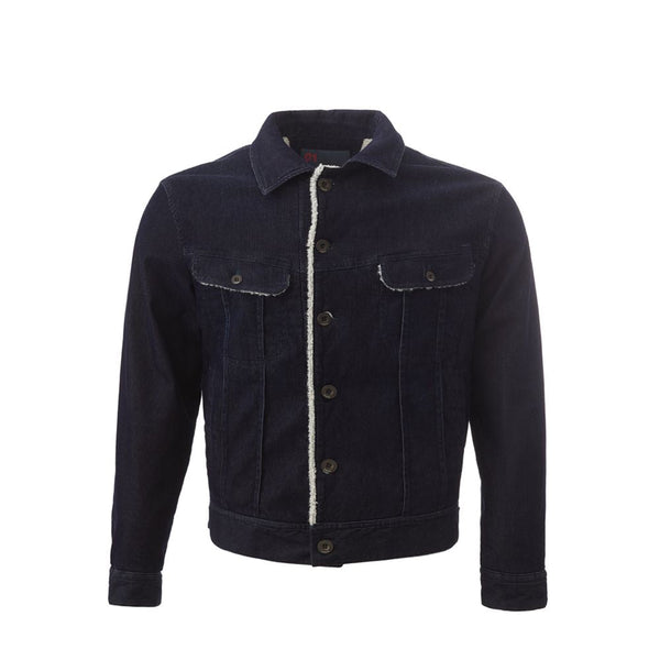 Blue Cotton Jacket Lardini
