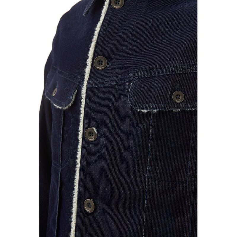 Blue Cotton Jacket Lardini