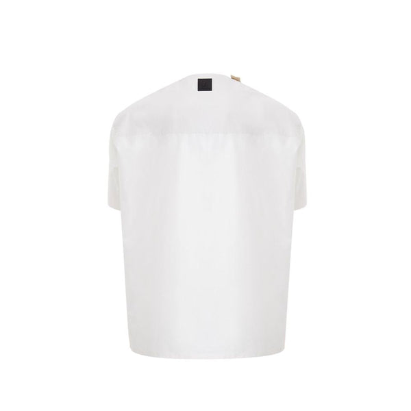 White Cotton T-Shirt Emporio Armani
