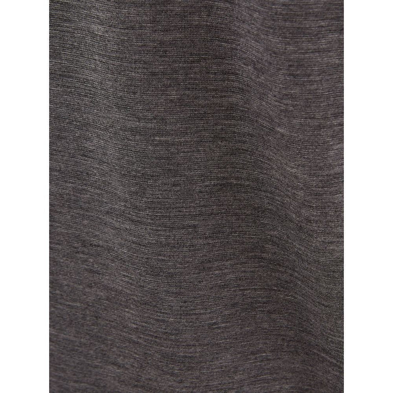Elegant Gray Woolen Designer T-Shirt Lardini