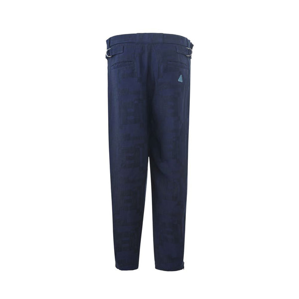 Blue Linen Jeans & Pant Emporio Armani