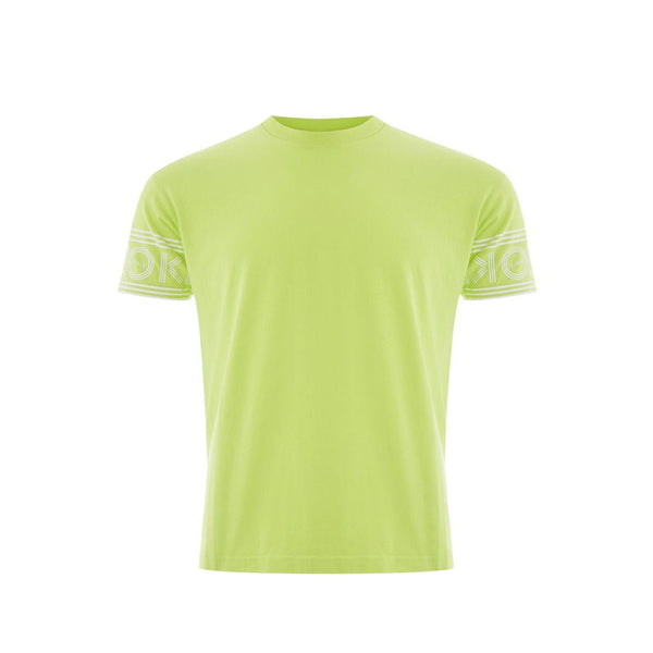 Sunny Yellow Cotton Tee For Stylish Men Kenzo
