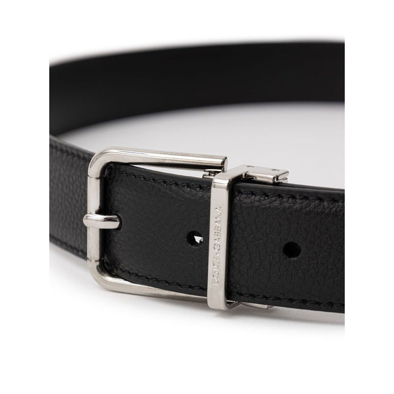 Black Leather Belt Dolce & Gabbana