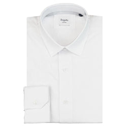 White Linen Men Shirt Bagutta