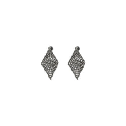 Faceted silver Earrings Brunello Cucinelli