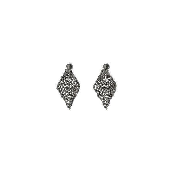 Faceted silver Earrings Brunello Cucinelli