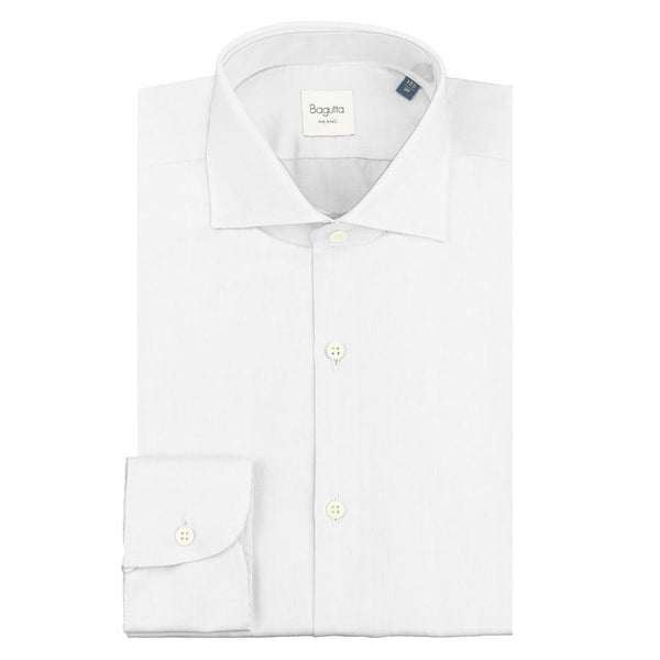White Cotton Shirt Bagutta